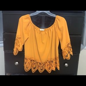 Yellow shirt